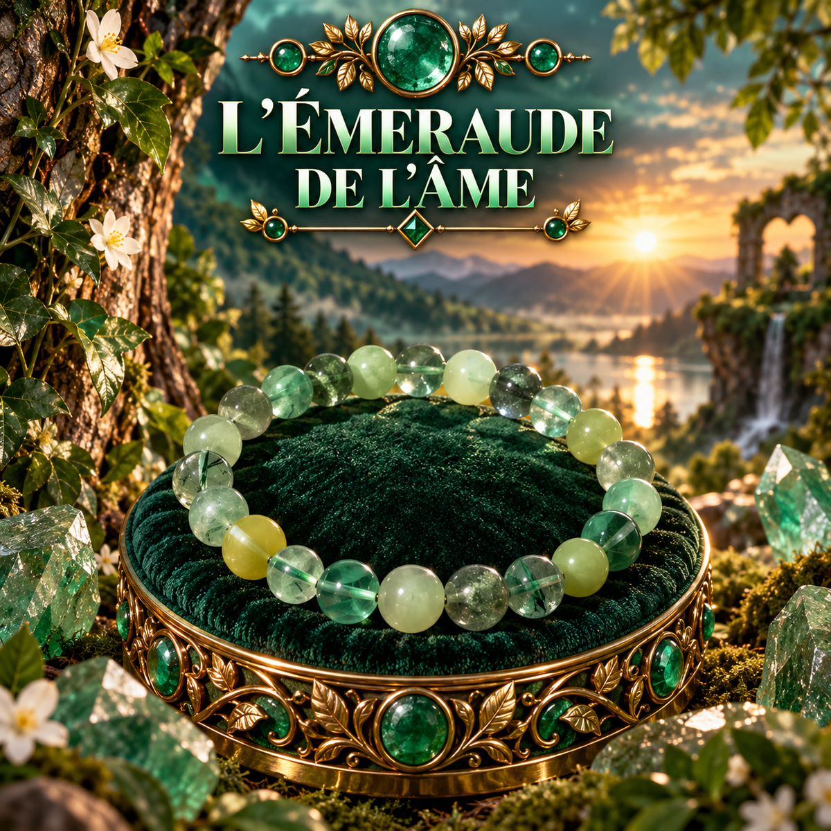 Émeraude de l’âme 6/7mm