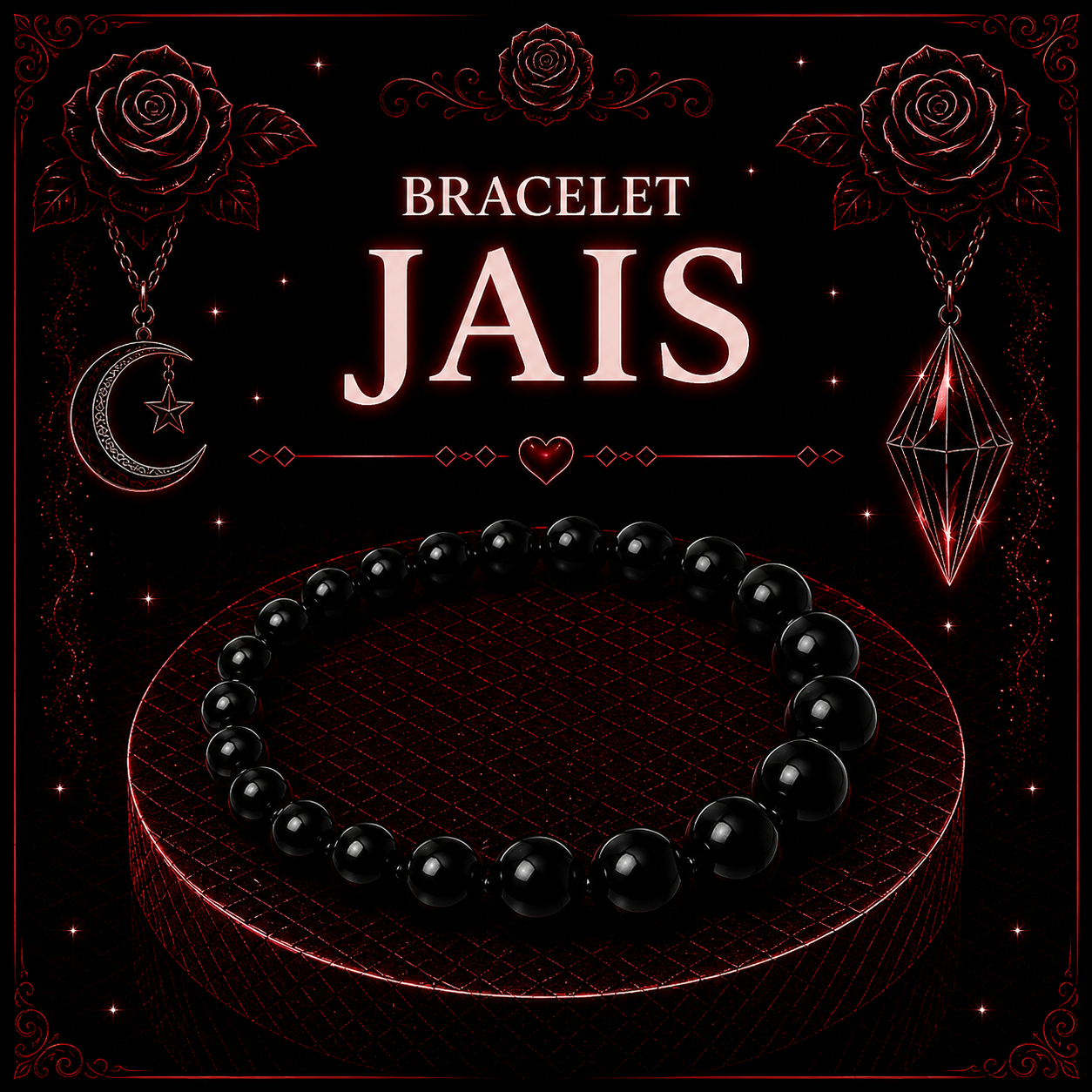 Bracelet Jais