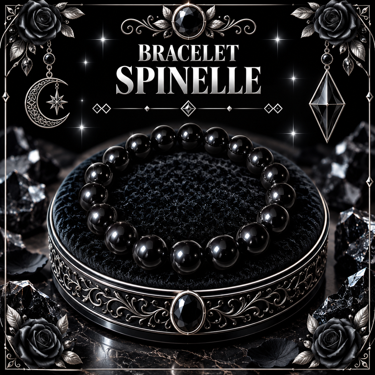 Spinelle Noire 8mm