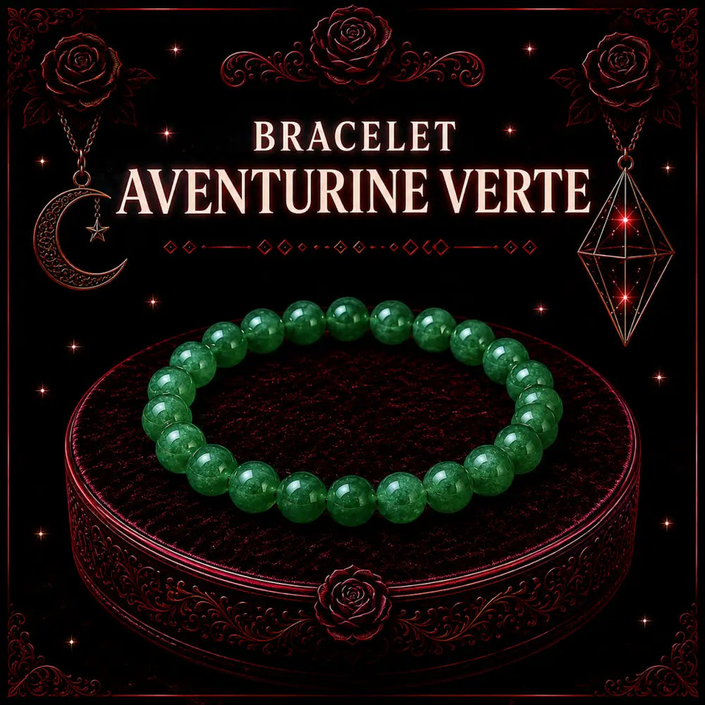 Bracelet Aventurine Verte 8mm