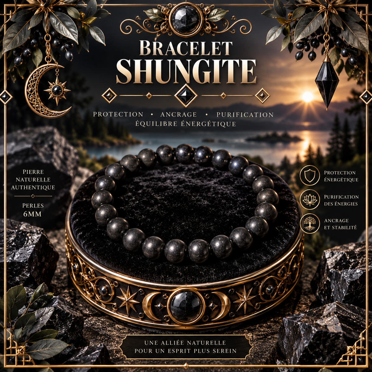 Shungite 6mm