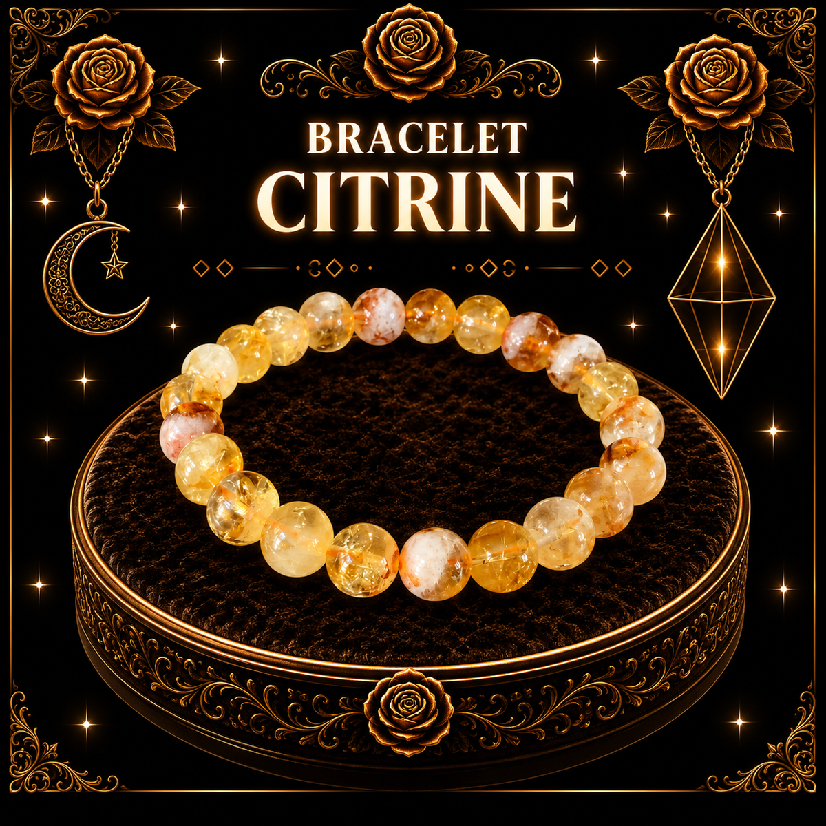 Citrine 8mm