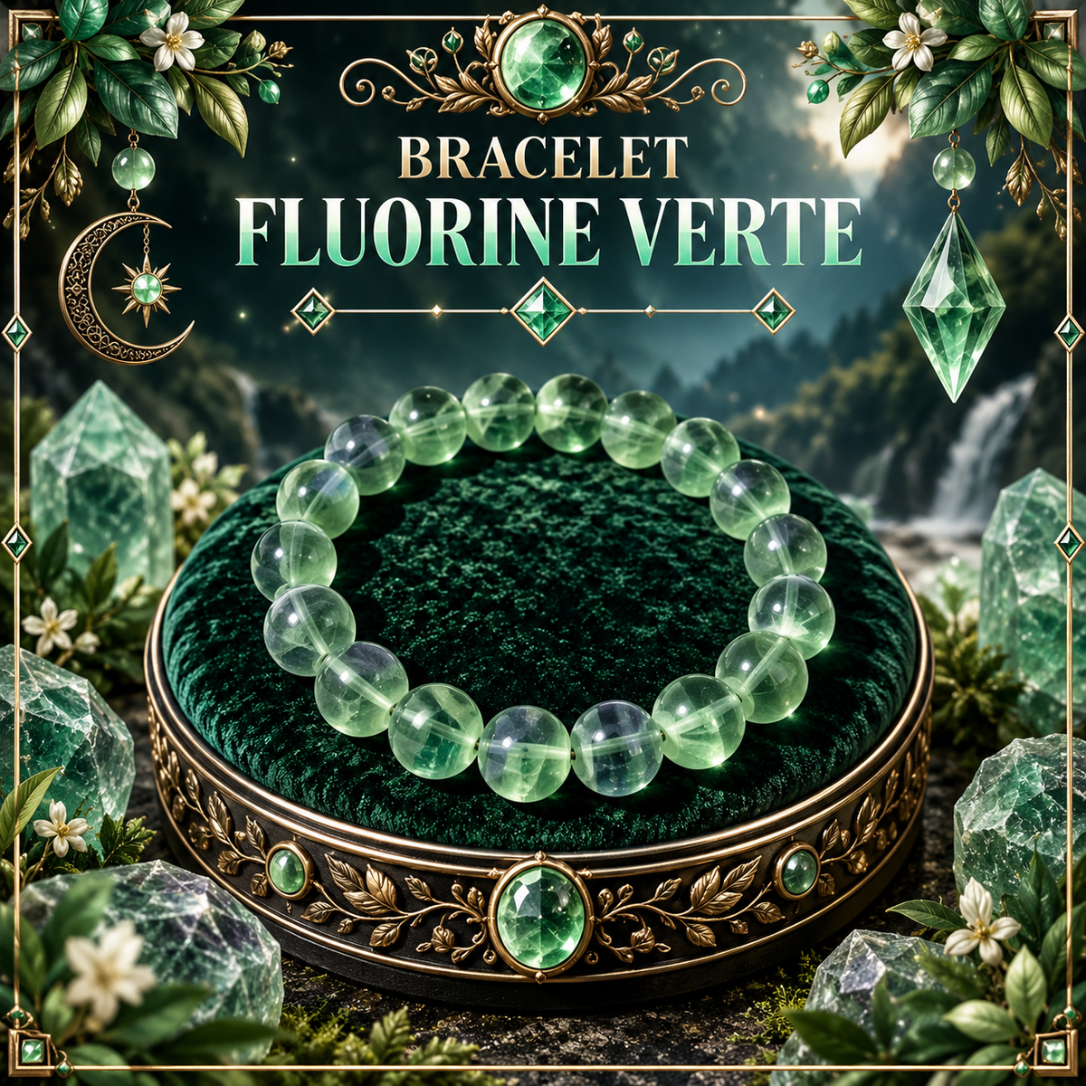 Fluorine verte 8mm