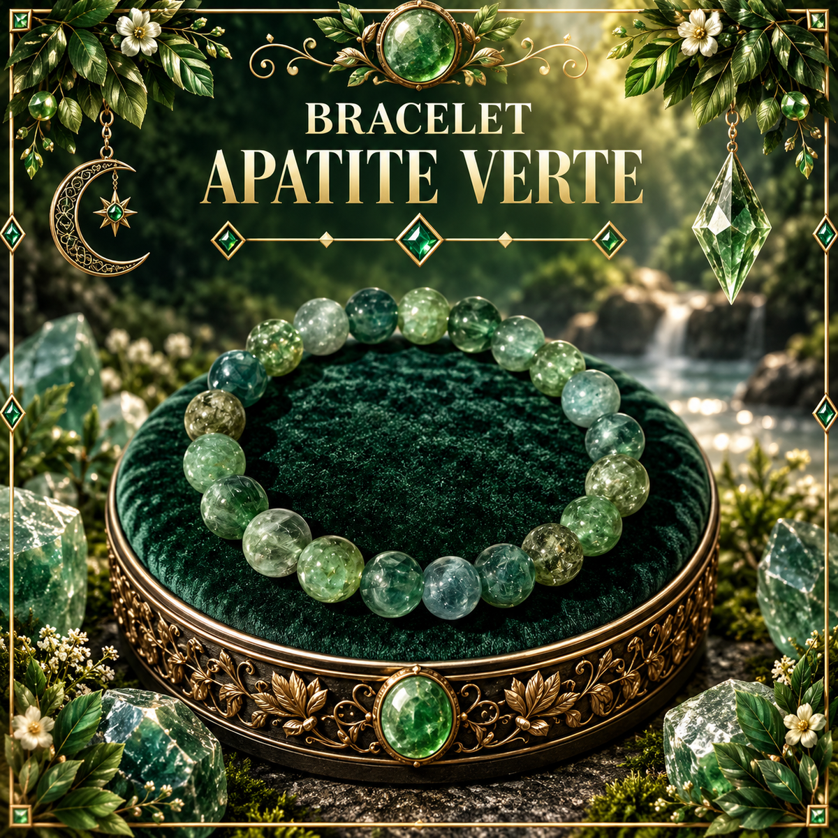 Apatite verte 6mm