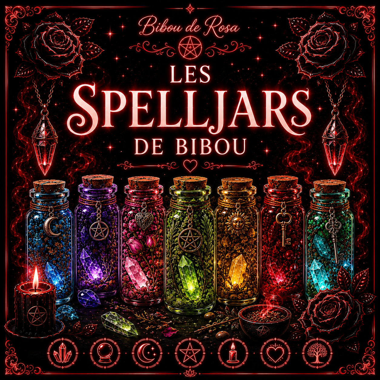 Les Spell Jars de Bibou