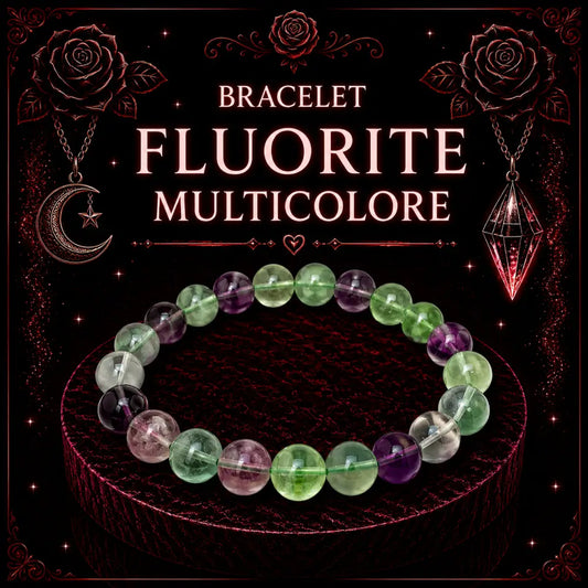 Bracelet Fluorite Multicolore