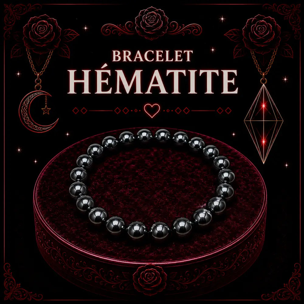 Bracelet Hématite 8mm