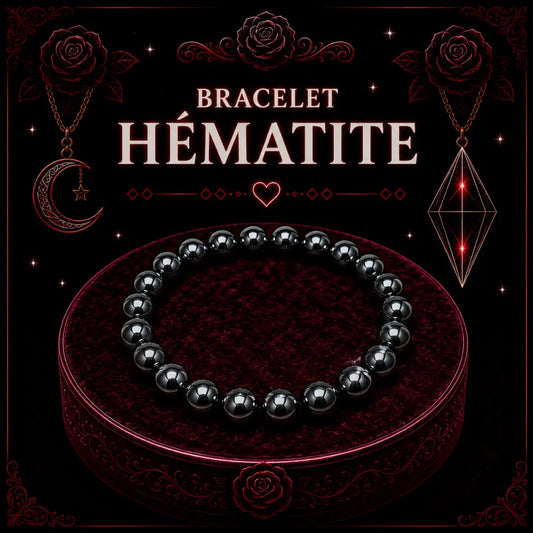 Bracelet Hématite 8mm