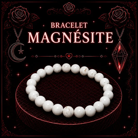 Bracelet Magnésite 6mm