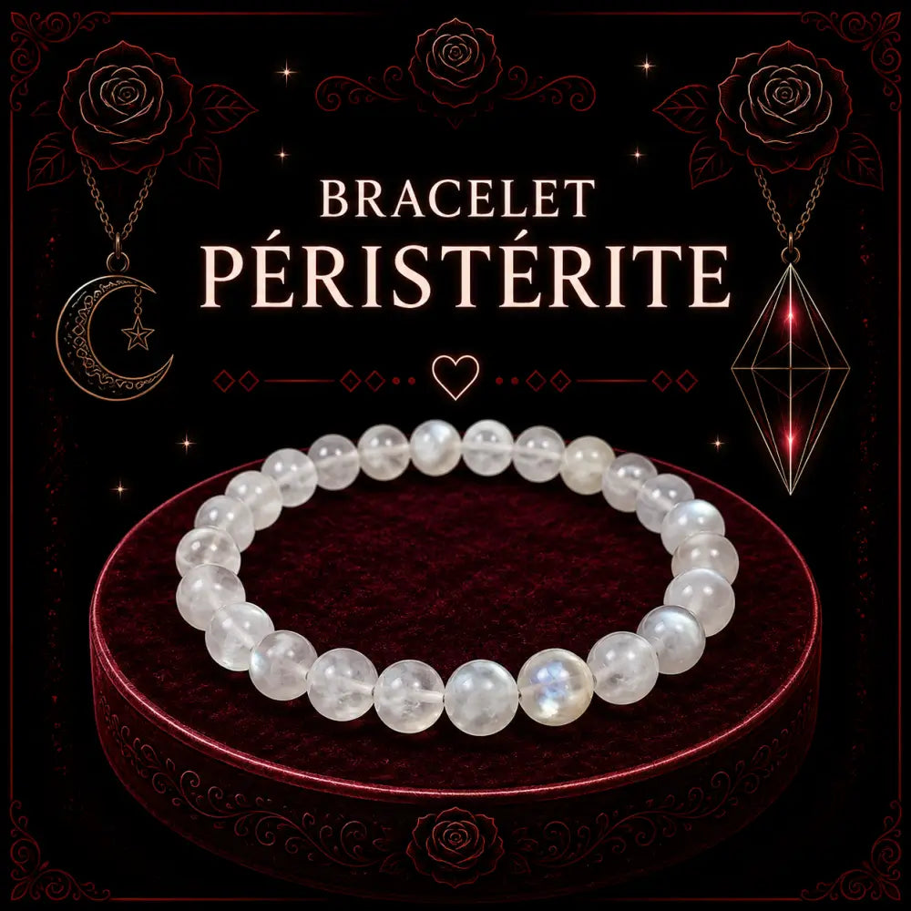 Bracelet Péristérite 6mm