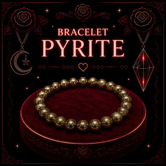 Bracelet Pyrite 6mm